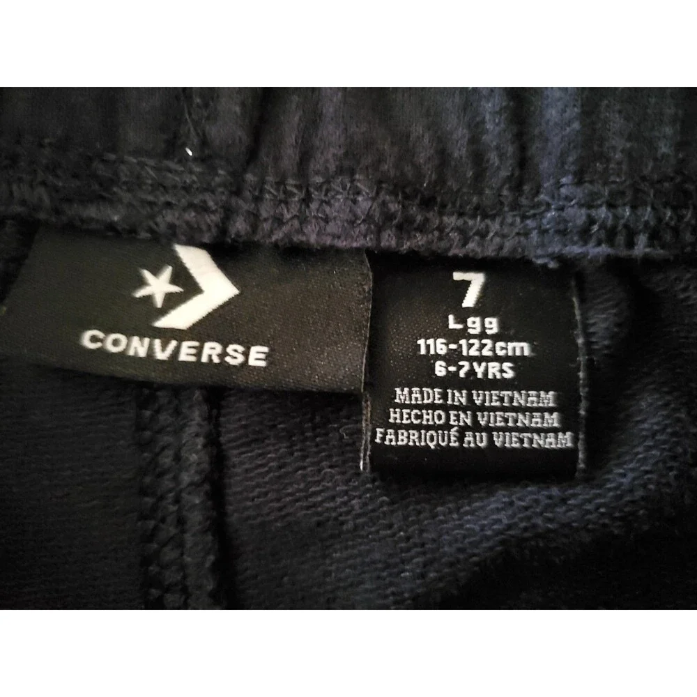 EUC Boy's Converse logo short sleeve t-shirt and shorts set - Size 7